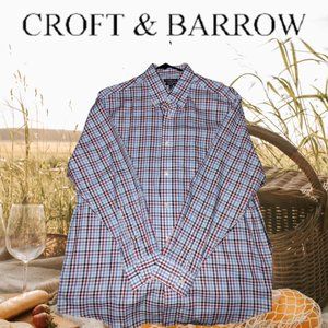 Croft and Barrow Men's dress shirt 17 34/35